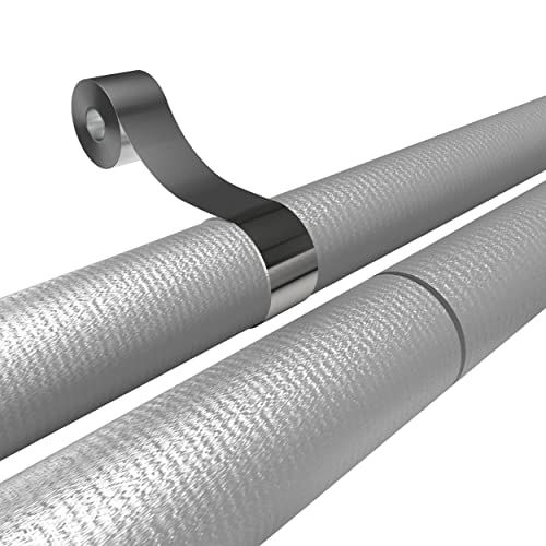 Rein- Aluminium- Klebeband EXTRA STABIL gelegeverstärkt 50mm/ 75mm/ 100mm x 50m selbstklebend Aluband Isolierung Isolierband Rohschale Isolation (75mm x 50m)