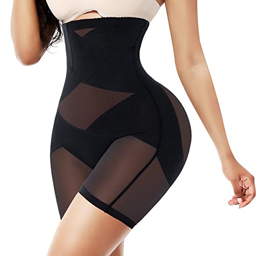 Bingrong Damen Shapewear Bauchweg Unterhose Hohe Taille Miederhose Bauch Weg Stark Formend Figurformende UnterwäSche Butt Lifter Nahtlos Miederpants Miederslip Atmungsaktive Body Shaper