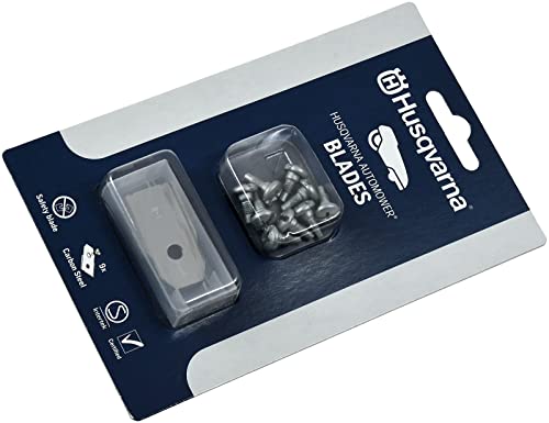 Husqvarna 577864603 Messer Carbon extra stark (9 Stück) Blisterpack
