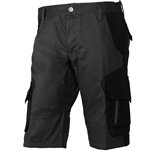 FHB® Herren Arbeits-Hose Shorts kurz Wulf Anthrazit/Schwarz versch. Größen Baumwolle Polyester viele Taschen, 50