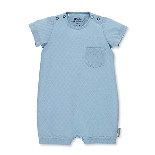Sterntaler Unisex Strampler, Kurzarm-Spieler Unisex, Größe: 56, Blau