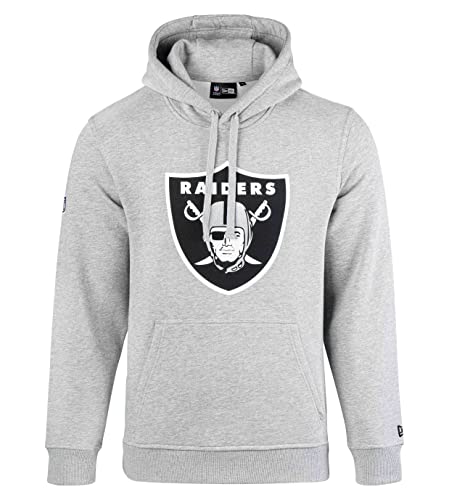New Era - NFL Oakland Raiders Team Logo Hoodie - grey Size 4XL
