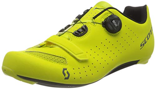 Scott Herren CARRETERA COMP BOA Sneaker, MATT Sulphur Yellow/Black, 46 EU