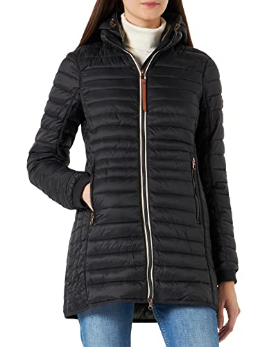 camel active Damen 320050/8E50 Jacket, Black, 40