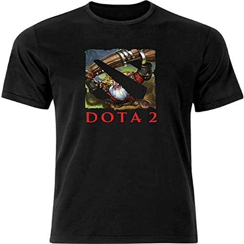 Dota 2 Gaming T Shirt Black L