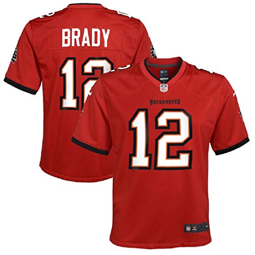Nike Youth Tom Brady Tampa Bay Buccaneers Youth Game Jersey – Rot (Youth X-Large)
