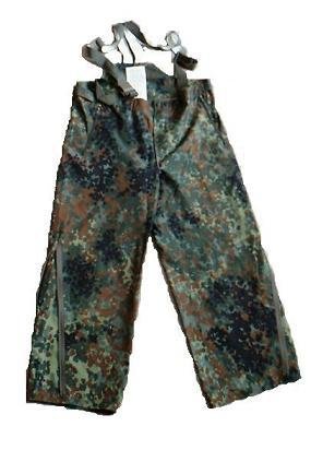 Bundeswehr Regenhose Orig. Goretex Flecktarn 56/58