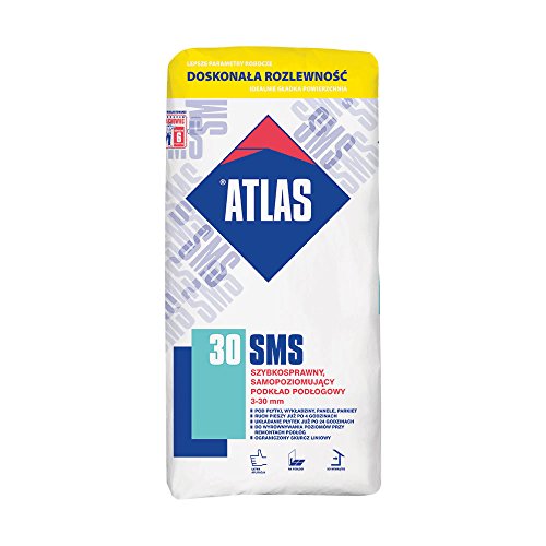 ATLAS SMS 30 - Schnellbindende, selbstnivellierende Ausgleichmasse (3-30 mm) 30 N/mm²