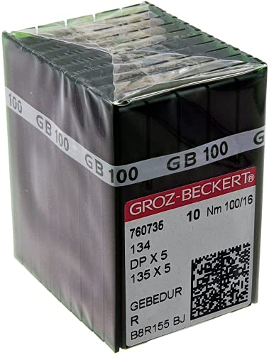 100 GROZ-BECKERT GEBEDUR 134 MR / 135X5 MR Titan Quiltmaschinennadeln (MR 3.5 (100/16))