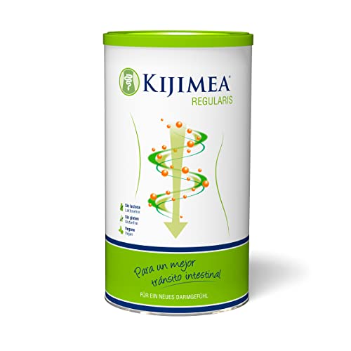 KIJIMEA® Regularis – Bei Verstopfung, träger Verdauung & Blähbauch – sanft & natürlich – effektiv und planbar – vegan, glutenfrei, laktosefrei – 500g Dose