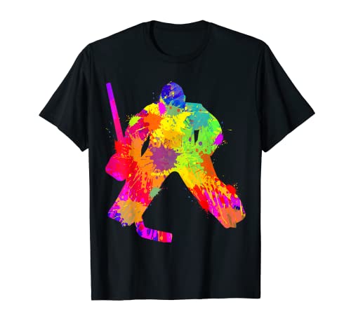 Eishockey Torwart Jungen Kinder T-Shirt