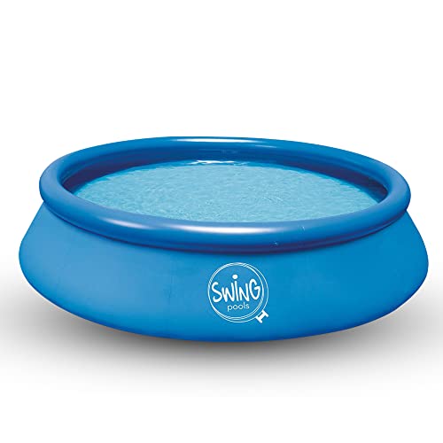 well2wellness® Quick-Up Pool Aufstellbecken Swing Ø366 x 91cm blau