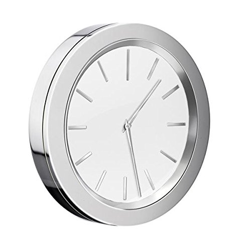 Smedbo Time Badezimmeruhr verchromt mit weißem Ziffernblatt Dm.: 60mm YX380