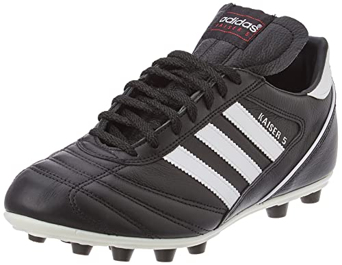 adidas - Kaiser 5, Herren Fußballschuhe,Schwarz (Black/Running White Ftw), 39 1/3 EU