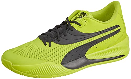 PUMA Unisex Triple Basketballschuh, Yellow Glow Black, 42 EU