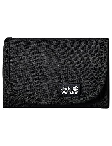 Jack Wolfskin Unisex – Erwachsene Mobile Bank Geldbörse, Black, One Size