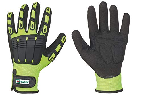 Elysee thl Handschuhe gelb Feuerwehr Rettungsdienst TOP Grip Feuerwehrhandschuhe THW(8 / M)