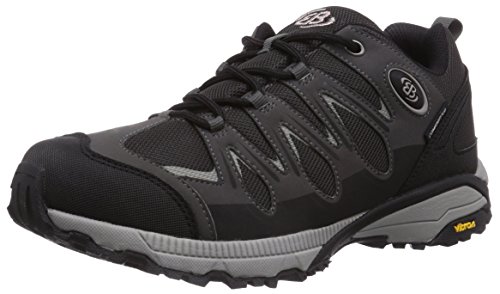 Brütting Expedition Herren Walkingschuhe, Schwarz/ Grau, 43 EU