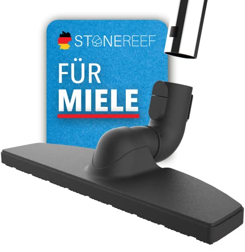 STONE REEF Twister Parkettbürste für Miele - Zubehör SBB 300-3 PQ, Parkettdüse, Staubsaugerbürste, Parquet, Düse, Ersatzteil, Hartbodendüse, Staubsaugerdüse