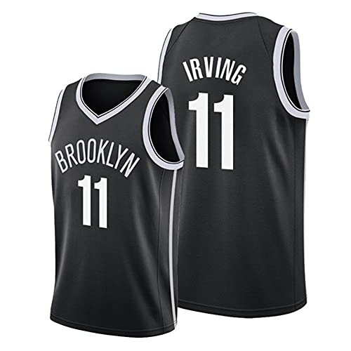 HANJIAJKL Herren Jersey,Irving # 11 Basketball Uniform,Mesh Jersey,Jugendtrikot Kurzarm-Sportoberteil,Basketball Trikot Größe S-2XL,C,M