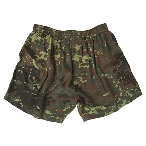 Copytec Bundeswehr Boxershort Flecktarn Army Shorts Unterhose Unterwäsche Camo #31929, Größe:L, Farbe:Camouflage