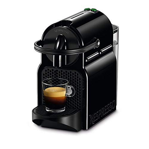 Nespresso De'Longhi EN 80.B Inissia, Hochdruckpumpe, Energiesparfunktion, kompaktes Design, 1260W, 32 x 12 x 23 cm, Schwarz