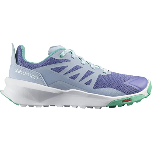 Salomon Unisex Kinder Patrol Trailrunning-Schuhe, Velvet Morning Zen Blue Mint Leaf, 36 EU