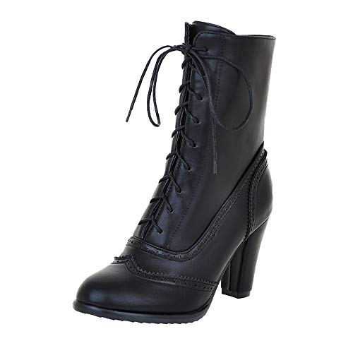 für Frauen Damen Schuhe Damen Booties Winterschuhe Stiefel Elegant Booties Reißverschluss Winterstiefel Kurz Stiefel rutschfest Vintage Stiefele Ankle Boots