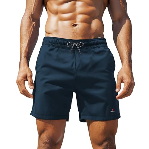 Höhenhorn Wellenmaster Herren Badehose Dunkelblau Gr. L