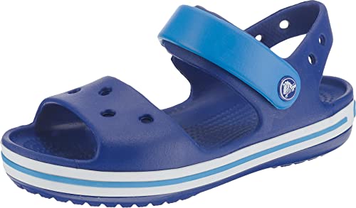 Crocs Crocband Children's Unisex Sandals, 20-21 EU,Cerulean Blue/Ocean