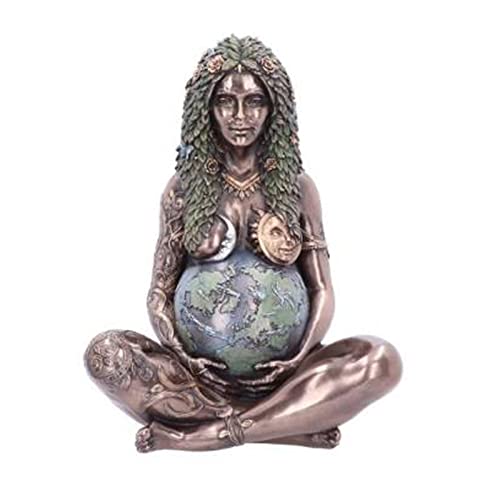 ZHIRCEKE Millennial Gaia Statue Aus Harz, Erde Mutter Göttin Kunst Statue Figur Für Muttertag, Tag Der Erde Dekoration