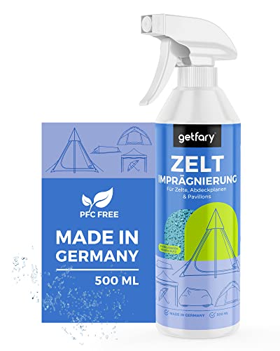 getfary Imprägnierspray für Zelte & Pavillons 500ml - Premium Spray-On Outdoor Imprägnierung