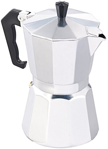 Cucina di Modena Espressokanne: Espressokocher für 6 Tassen; für Induktions-Herde geeignet; 300 ml (Espressokanne Induktion)