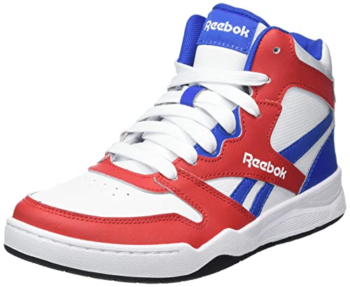 Reebok BB4500 Court Sneaker, FTWR White/Vector Red/Vector Blue, 35 EU