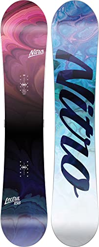 Nitro Snowboards Damen LECTRA BRD ´23, Allmountainboard, Directional, Flat-Out Rocker, All-Terrain