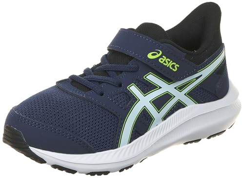 Asics Jungen Jolt 4 Ps Sneaker, Blue Expanse Cool Grey, 35 EU