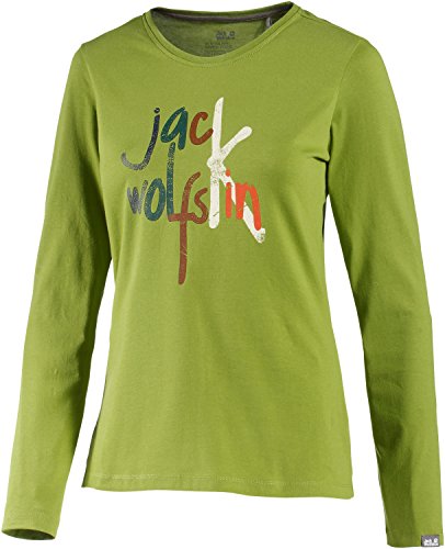 Jack Wolfskin Shirt Wabana OC LS T Women (earl green, S)