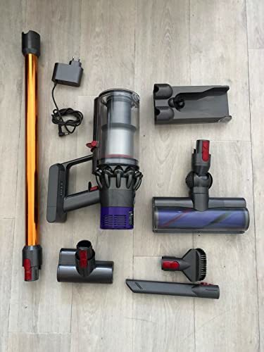 Dyson 330V10Absolute+ V10 Absolute, Kabelloser Stab-Staubsauger, grau und rot, Kunststoff