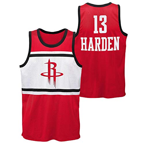 Outerstuff NBA Trikot Houston Rockets James Harden #13 Basketball Jersey Player Sublimated Shooter Tank Shirt (L)