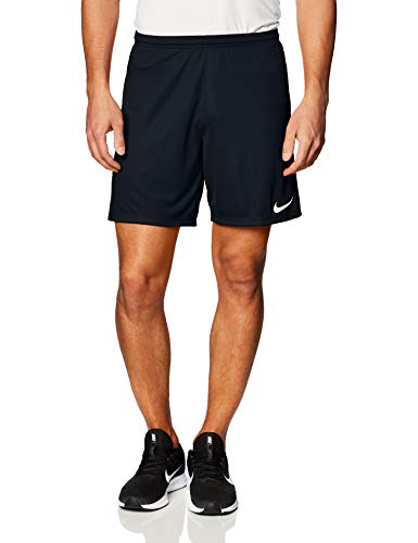 Nike Herren Sport Shorts M NK Dry LGE Knit II Short NB, Black/White/White, M, BV6852