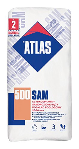 Ausgleichsmasse ATLAS SAM 500 25Kg selbstnivellierend Kalksulfat Basis 20-60 mm