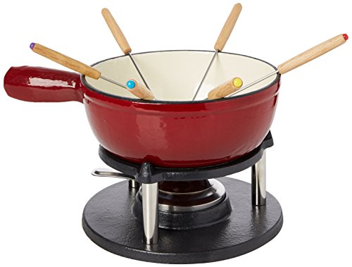 Baumalu 385052 Käsefondue-Set, emailliertes Gusseisen