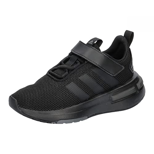 adidas Racer TR23 Hook and Loop Shoes Kids Laufschuhe, core Black/core Black/Grey Five, 36 EU