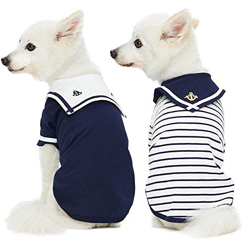 Blueberry Pet Hunde-Shirt, verschiedene Designs, weiche und bequeme Baumwollmischung, verschiedene Verpackungen