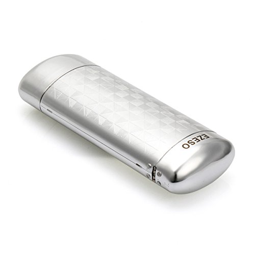 Ezeso Herren Brillenetui Damen Aluminum Hardcase