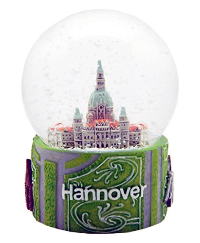 Schneekugel Souvenir Hannover Rathaus No 30024 - Reiseandenken Deutschland - 65mm Durchmesser