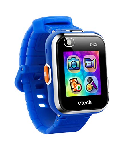 VTech KidiZoom Smart Watch DX2 blau – Kinderuhr mit Touchscreen, zwei Kameras für Selfies und vielem mehr – Für Kinder von 5-12 Jahren