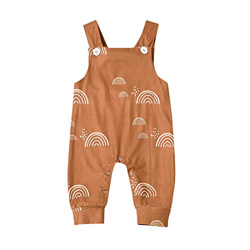 Rumity Latzhose für Kleinkinder, einfarbig, für Jungen und Mädchen, Frühling, Sommer, Herbst, Winter Baby Jungen Latzhose Kord Overall Einfarbig Jumpsuit Strampler Retro Hose mit Hosenträger