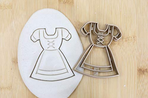 Dirndl cookie cutter Fondant Keksstempel/Ausstechform keksausstecher PLA ca.8cm