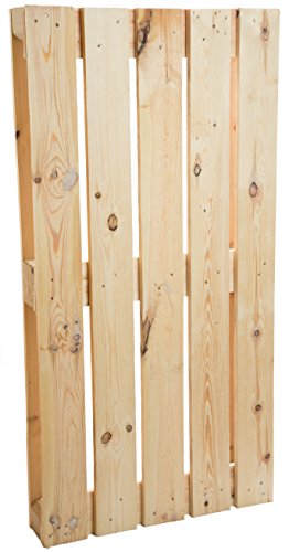 Kistenkolli Altes Land Palette ca 120 x 60 x 13 cm - Natur Weiss oder geflammt/Shabby/Vintage/Möbelbau - Palettenmöbel-Palettenregal - Bettbau - Weinkisten - Apfelkiste - Obstkiste (Natur)